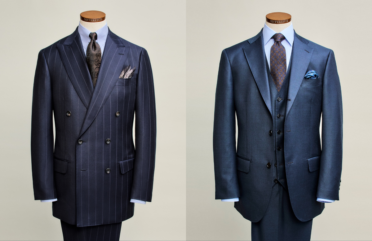 百貨店オーダー　ゼニア生地3ピーススーツ Cloth Ermenegildo Zegna FAIR 開催中！ゼニア生地使用 オーダー