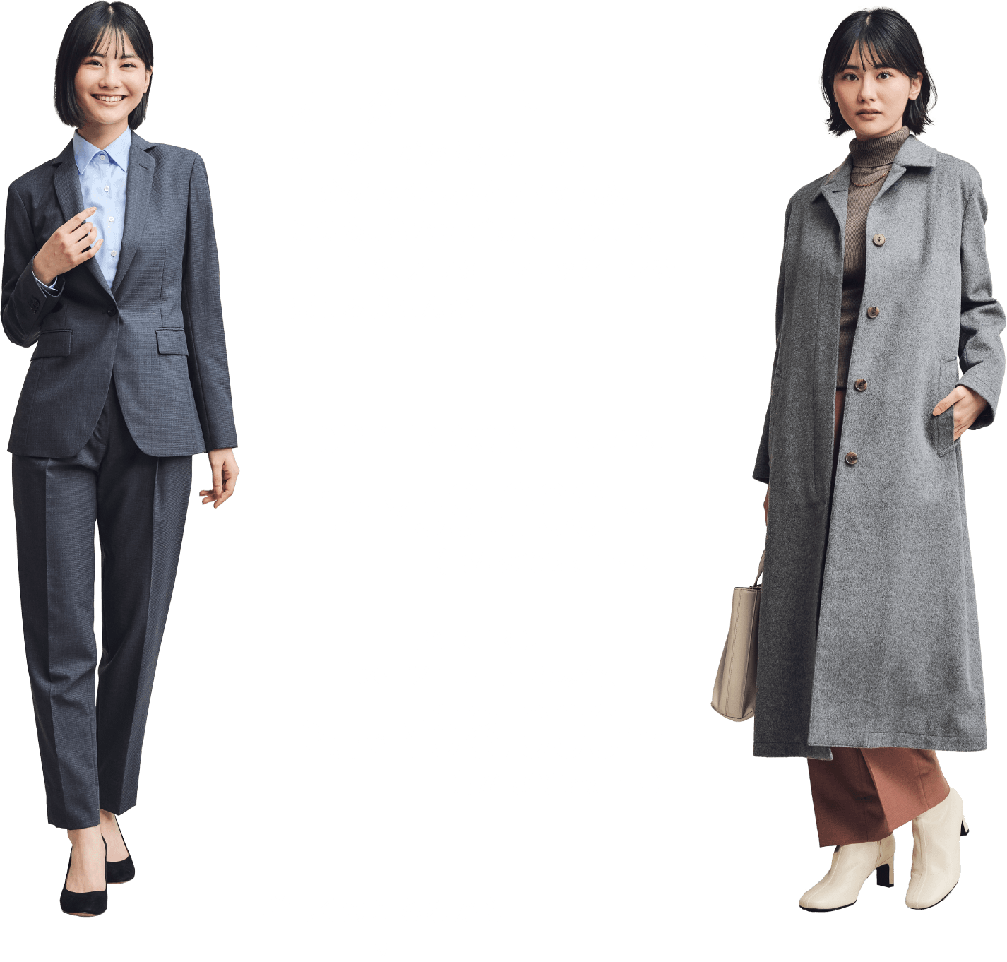 オーダーコート オーダーだからこそ叶う、自分好みの長さとフィット感。この冬、あなただけに合わせたコートで、アウターファッションを楽しみませんか。¥68,000〜2着で（¥74,800tax in〜）PAIR PRICE 『スーツ+コート』の場合、ORDER COAT[限定生地]¥59,000〜1着（¥64,900tax in〜）