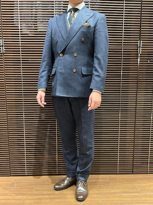 アースカラー ウールの織物 LIMITED WOOLで魅せるアースカラーコーデ | オーダースーツブランド