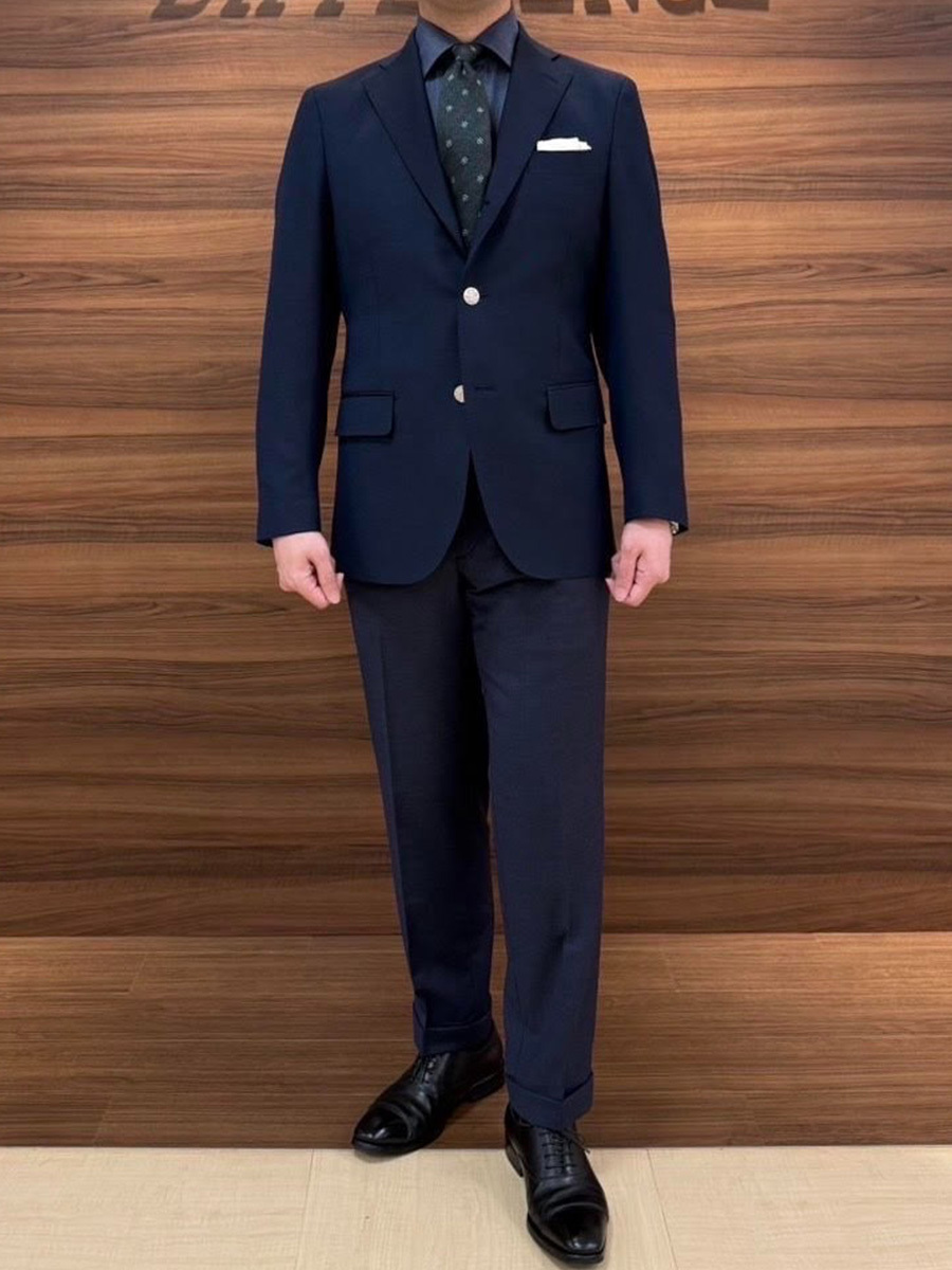 美品★Ermenegildo Zegna ダブルブレストオーダースーツ SHIPS｜SHIPS: Ermenegildo Zegna ELECTA ダブルブレスト スーツ