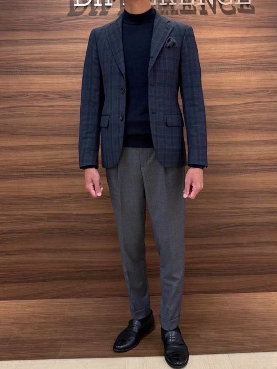 ストライプダブルブレストでクラシカルに | オーダースーツ