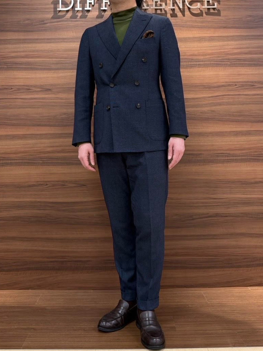DIFFERENCE ネイビー ビジネススーツ セットアップ STAFF COORDINATE | オーダースーツブランドDIFFERENCE（ディファレンス）