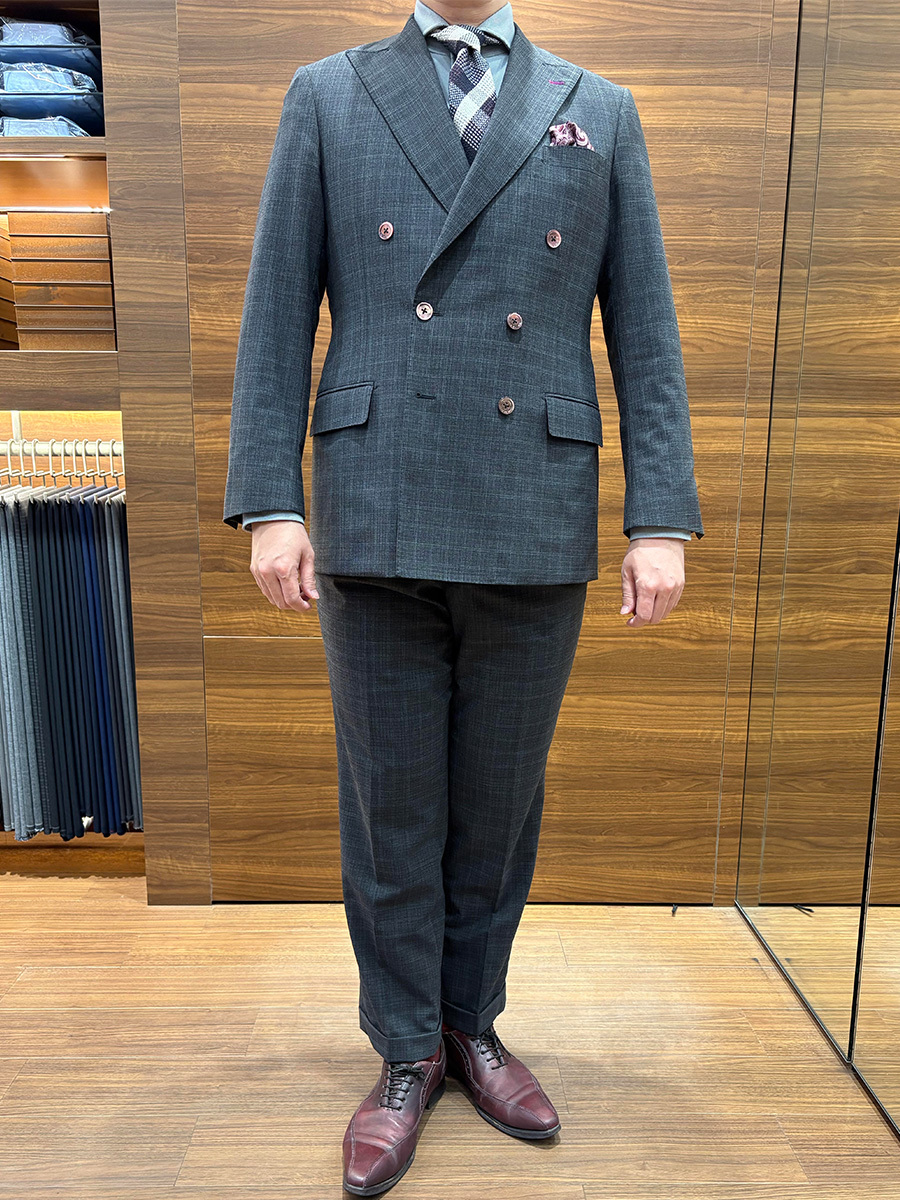 DIFFERENCE グレー ビジネススーツ セットアップ STAFF COORDINATE | オーダースーツブランドDIFFERENCE（ディファレンス）