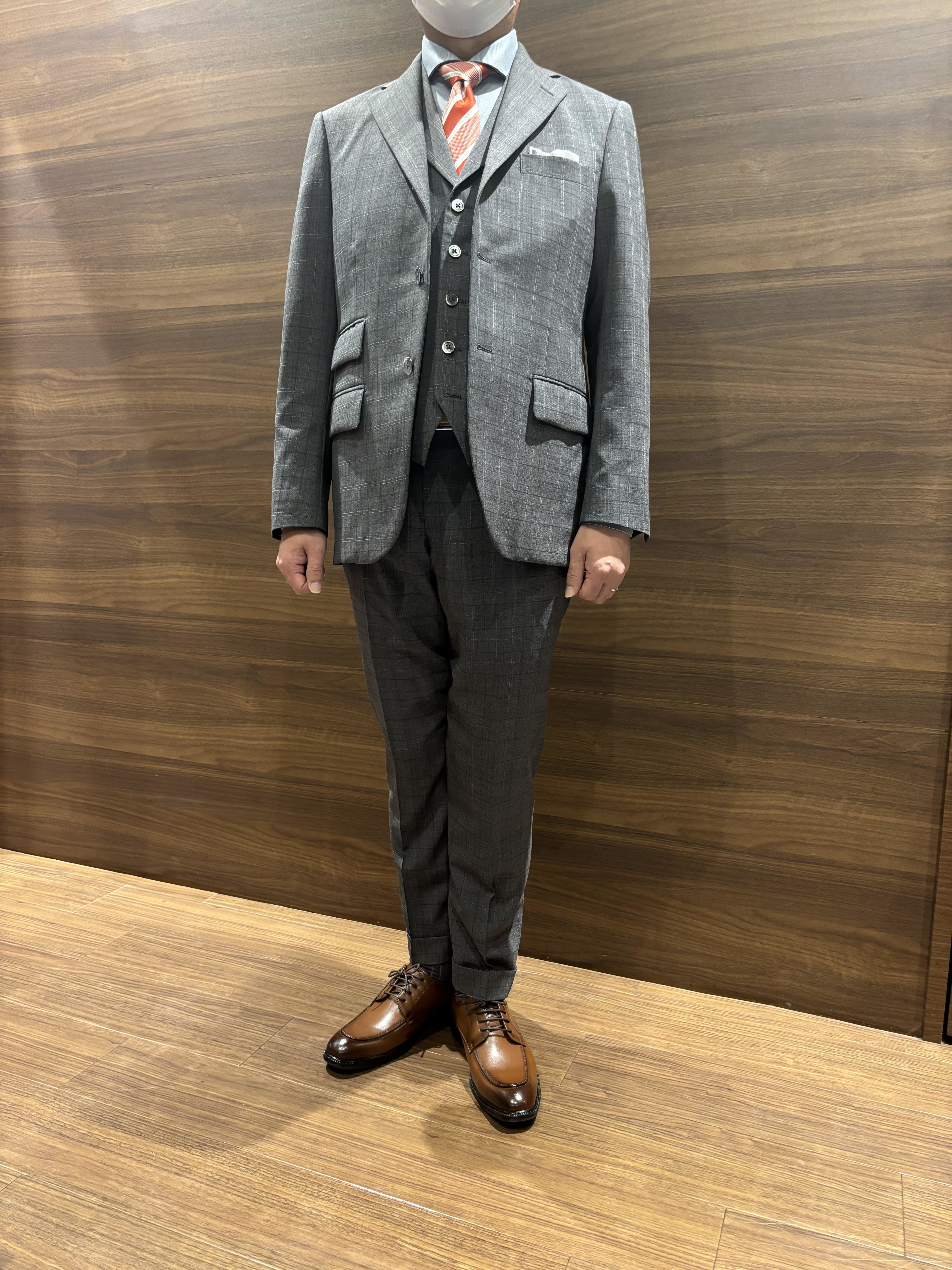 DIFFERENCE グレー ビジネススーツ セットアップ STAFF COORDINATE | オーダースーツブランドDIFFERENCE（ディファレンス）